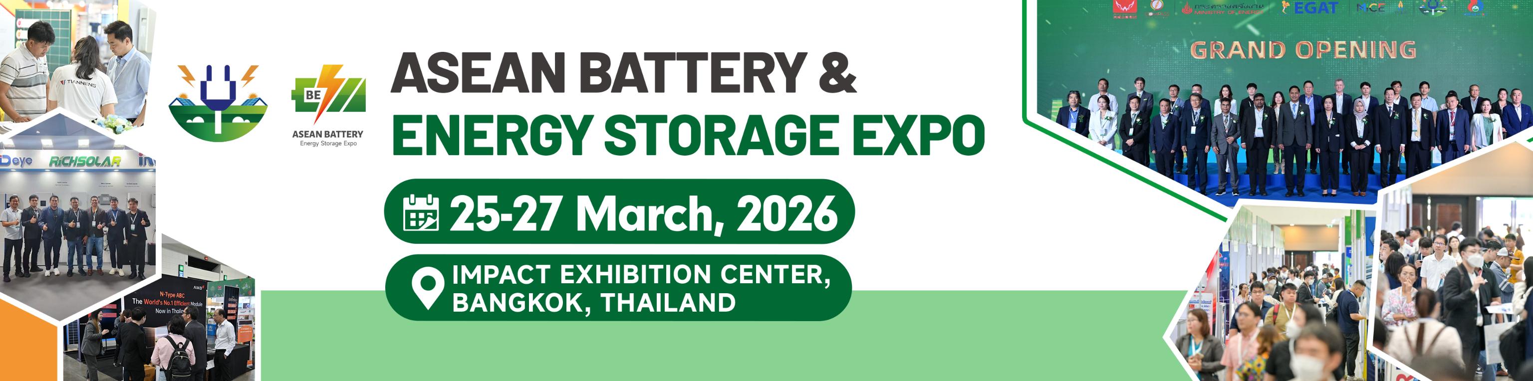 ASEAN Battery & Energy Storage Expo 2026